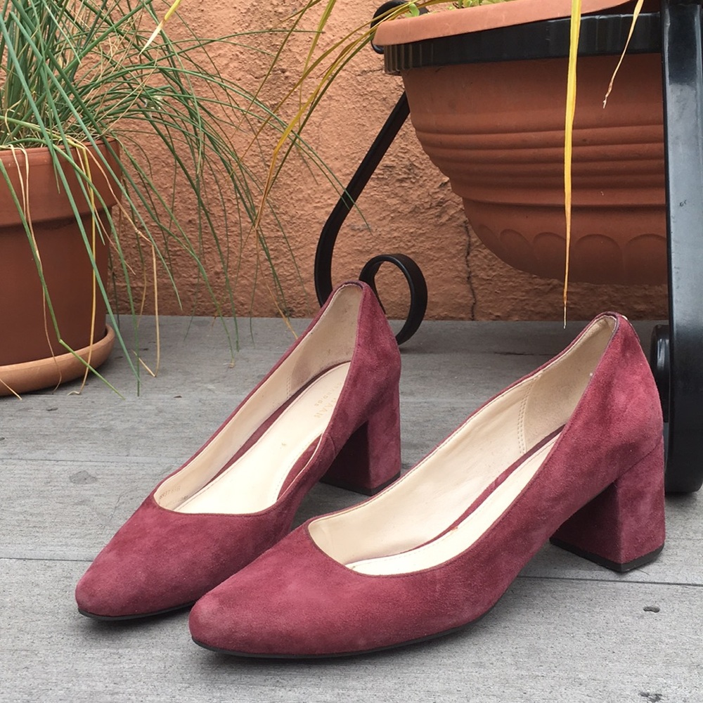 Cole Haan Justine Fig Suede Pump